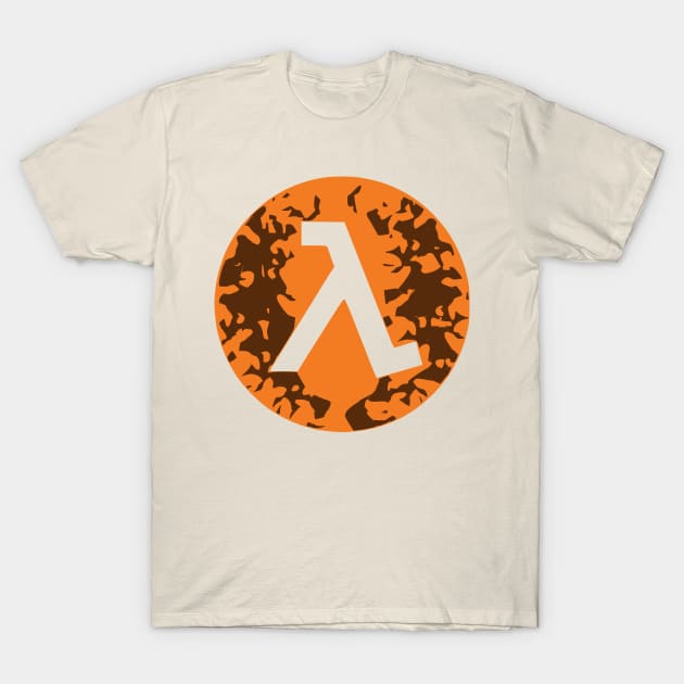 Half-Life Stylized Logo (CLASSIC LAMBDA) T-Shirt by SPACE ART & NATURE SHIRTS 